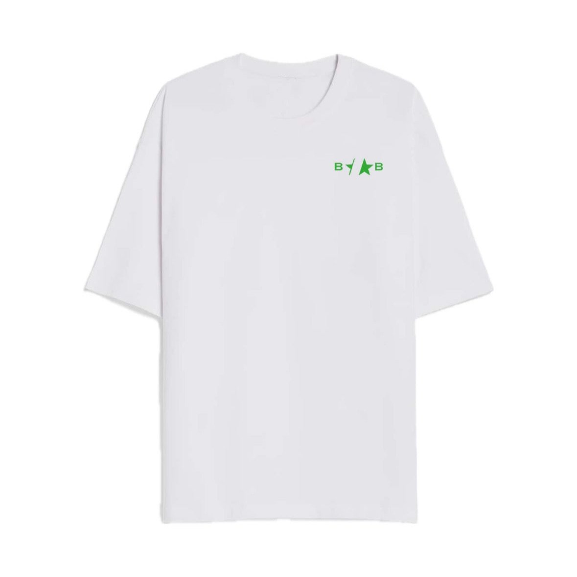 Green & White Oversize T-shirt